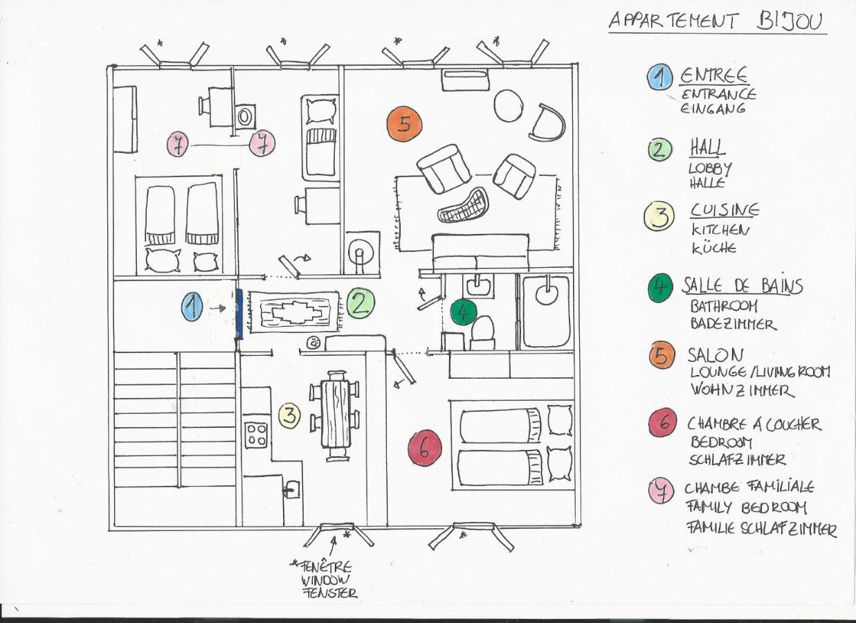 Appartement 1Bijou La Chaux De Fonds Ngoại thất bức ảnh